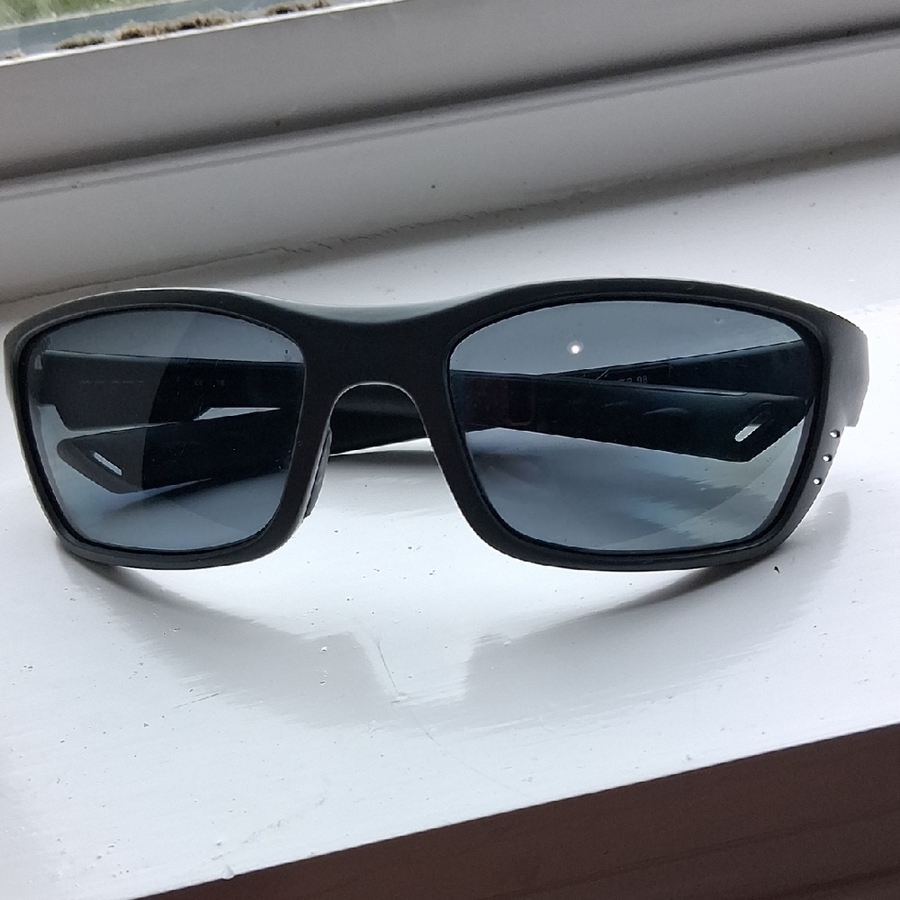 Costa Black Sunglasses with Dark Blue Lenses